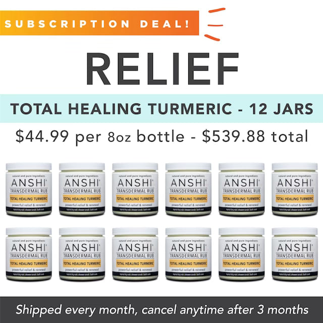 RELIEF - Total Healing Turmeric - $44.99/jar